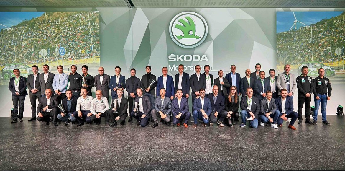 SKODA Motorsport feiert mit 30 Titeln das erfolgreichste Jahr